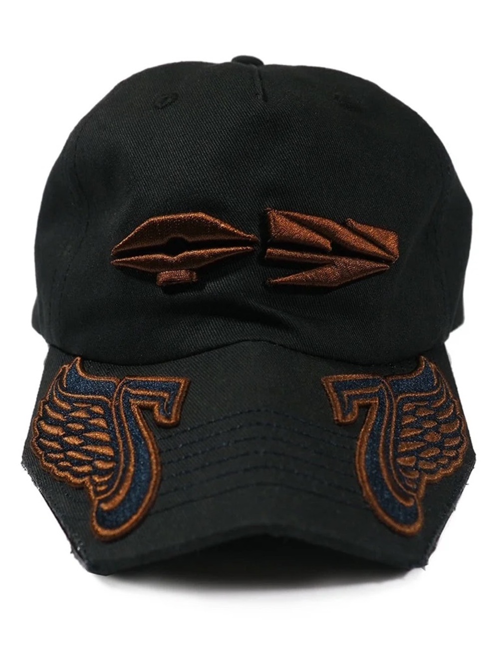 ANY7 OVRLNDR CHOPD WING HAT - Black